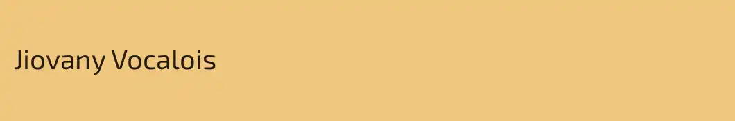 Jiovany Vocalois